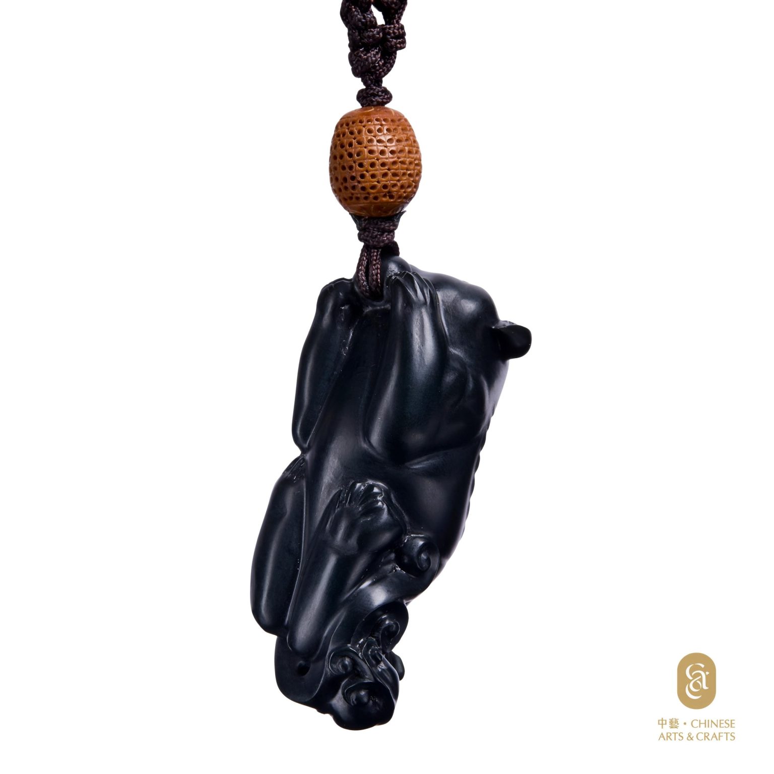 墨玉-太少獅 83.0g – 中藝 Chinese Arts & Crafts